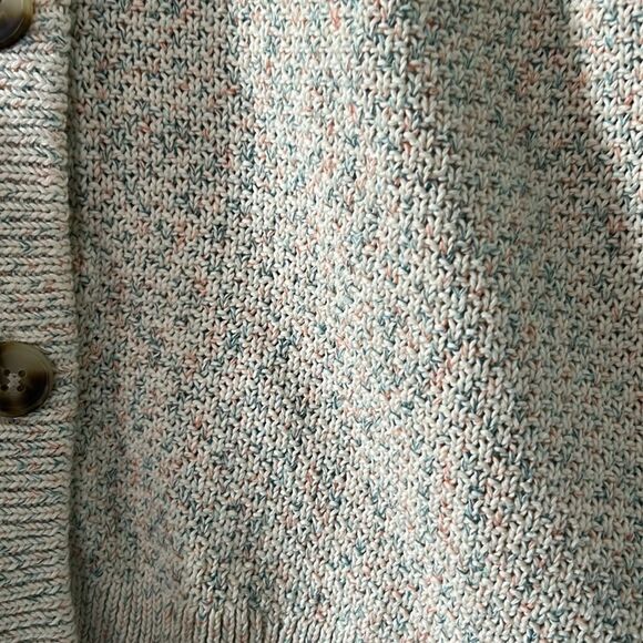 Madewell Rainbow Marled Wakefield button front knit tank - Size M - Picture 4 of 12